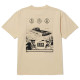 Huf Ανδρική κοντομάνικη μπλούζα Diagram Drawing #1 T-Shirt